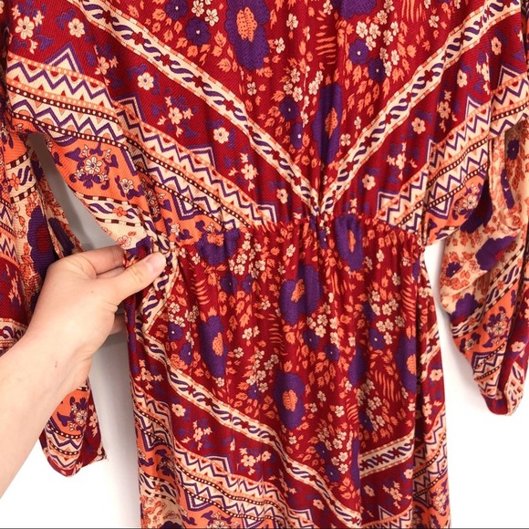ARNHEM Sunbird Kimono Orange Purple Cream S - Picture 10 of 10